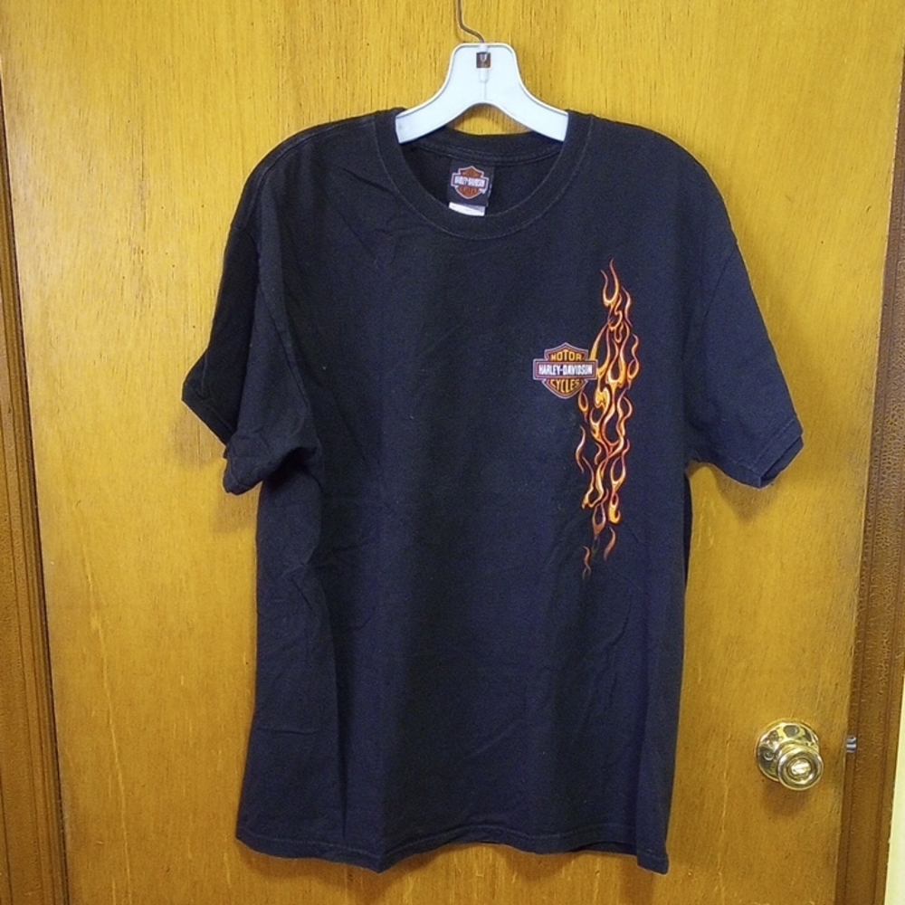 Vintage Collectible Harley-Davidson Large Black Shirt, Maryville-Gatlinburg, TN